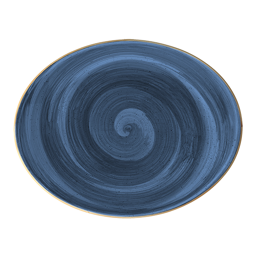 Dusk Moove Oval Plate 31*24 cm