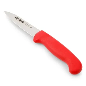 2900 SERIES 100 MM RED COLOUR PARING KNIFE