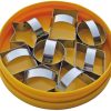 Decorating Cutters, Geomatry 8pcs With H